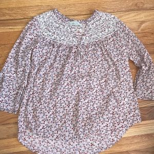Abrocrombie flowy blouse
